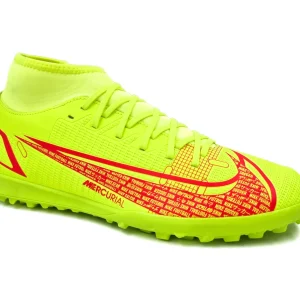Tenis Nike Superfly 8 Club TF CV0955760 Amarillo/Fiusha-Hombre