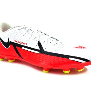 Tenis Soccer Nike Phantom GT2 Club FG/MG DA5640167 Blanco/Naranja-Hombre