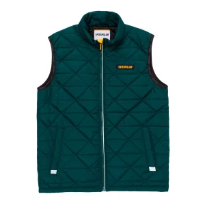 Chaleco Quilted Vest para hombre color turqueza