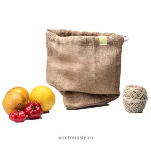 Bolsa de yute para frutas y verduras