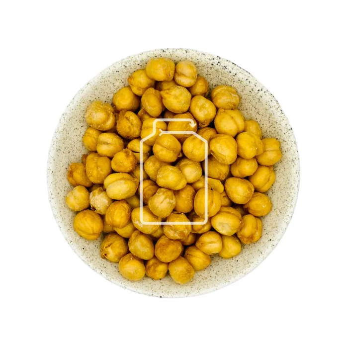 Garbanzos crocantes horneados