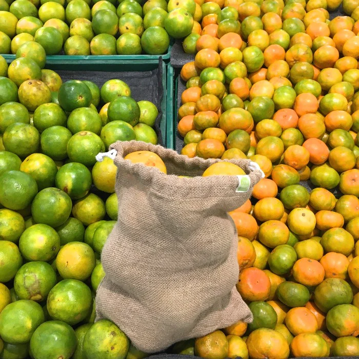 Bolsa de yute para frutas y verduras - Imagen 2